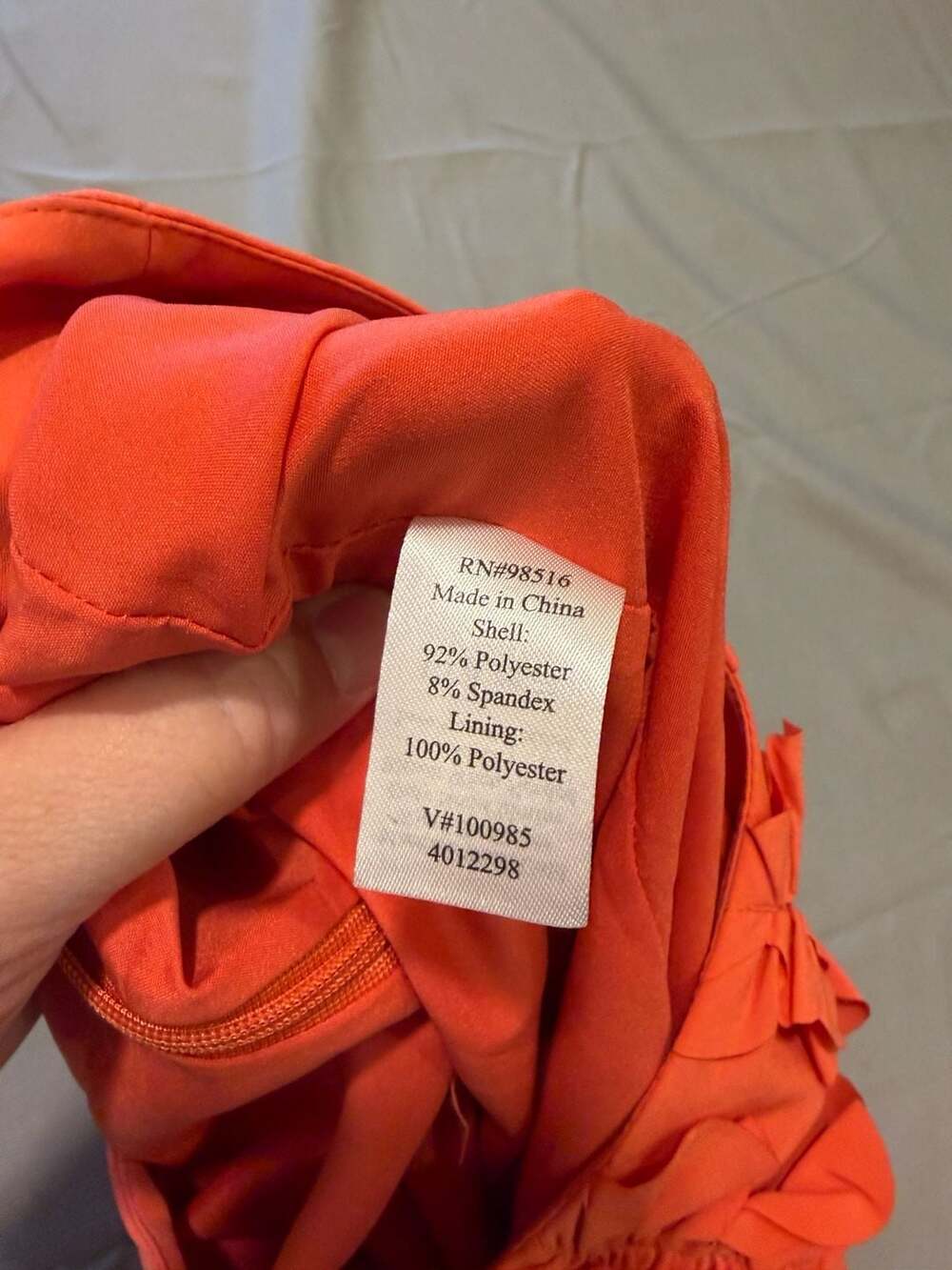 Coldwater Creek Women's Sleeveless Coral Shift Dress - Picture 8 of 9